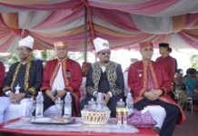 Dihadiri Wali Kota dan Wakil Wali Kota, Sultan Tidore Pimpin Upacara Peringatan Hari Jadi Tidore