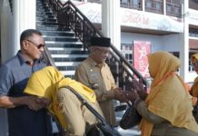 Hari Pertama Masuk Usai Lebaran, Ali Ibrahim dan Muhammad Sinen Minta ASN Tingkatkan Kinerja dan Silaturahmi