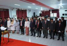KPU Tidore Lantik 40 Anggota PPK untuk Pilkada 2024