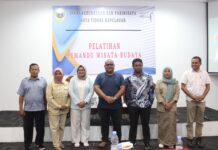 Cetak Pemandu Wisata Profesional, Disbudpar Tidore Gelar Pelatihan