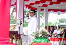 Peringati Detik-Detik Proklamasi, Pemkab Haltim Gelar Upacara HUT Kemerdekaan RI ke 79