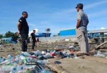 Wawali Tidore Tinjau Pelabuhan Semut Sofifi Pasca Banjir