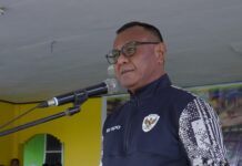 Wawali Tidore Resmi Buka Turnamen Bola Kaki di Desa Ampera