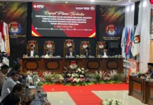 KPU Tidore Resmi Tetapkan Masi Aman Terpilih Dalam Pilkada Serentak 2024