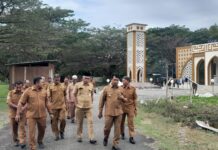 Pembangunan Masjid di Area Kantor Bupati Bakal Rampung Secepatnya, Ubaid : Akan Digunakan Pada Satu Ramadan