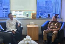 Kunjungi Kemendagri, Sekda Haltim Bahas Pendirian BUMD