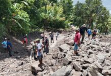 Hujan Deras Guyur Pulau Hiri Sebabkan Banjir dan Tanah Longsor