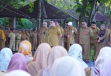 Sekda Tidore Tegaskan ASN dan Non ASN Jaga Disiplin