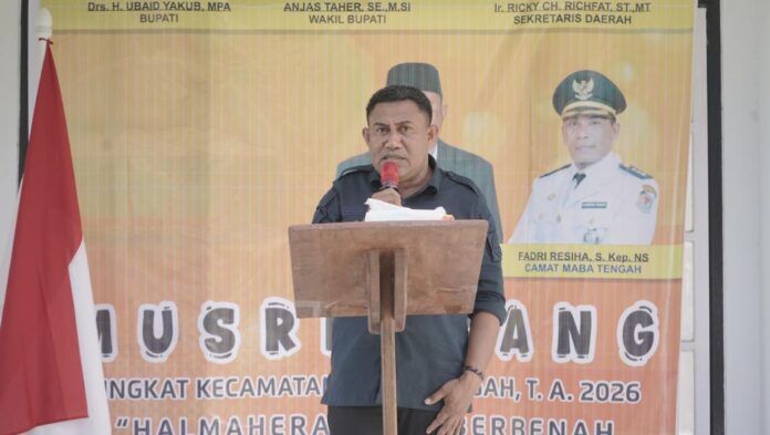 Kepala Badan Perencanaan Pembangunan Penelitian dan Pengembangan daerah (BP4D) Haltim Abdul Halim Kipu. (Bahtiar/Reporter)