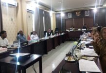 Rapat dengan Dinas Terkait, Komisi II DPRD Tidore Apresiasi Kinerja OPD Penghasil Pajak