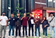 Kadernya Direpresi Oknum Polisi Saat Aksi, HMI Laporkan Pelaku ke Polres Ternate