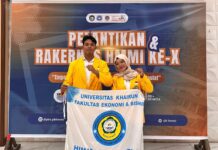 Mahasiswa Manajemen FEB UNKHAIR Ikuti Rakernas HMMI ke-X di Kota Makassar