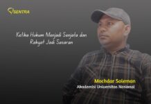 Ketika Hukum Menjadi Senjata dan Rakyat Jadi Sasaran