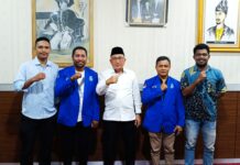 Terima Audiensi Pengurus DPC GAMKI, Wali Kota Ternate Tekankan Sinergi Pemuda dan Pemerintah