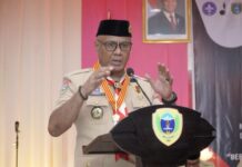 Wali Kota Tidore Kukuhkan Mabicab, Kwarcab, dan LPK Gerakan Pramuka Masa Bakti 2025–2030