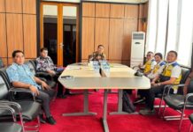 Sekda Haltim Terima Kunker Satuan Kerja Prasarana Strategis Kementerian PUPR