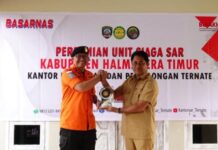 Bupati Ubaid Resmikan Unit Siaga SAR Haltim