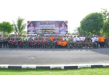 Jamin Keamanan Ramadan, Polresta Tidore Gelar Apel Siaga Kamtibmas