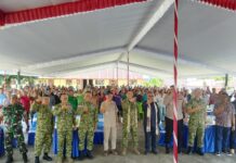 TNI Serahkan Hasil Normalisasi Sungai di Jailolo, Dorong Ketahanan Pangan Petani