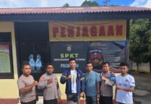 Polsek Ibu Ringkus Terduga Pelaku Pembunuhan Warga Bataka di Lereng Gamkonora