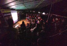 400 Warga Halbar Hadiri Nobar “Pesta Babi” dan Diskusi Geothermal di Desa Sasur