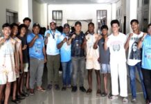 Apresiasi Prestasi Para Atlet, Ketua KONI Haltim Hadir di Arena Porprov 2026 Halut