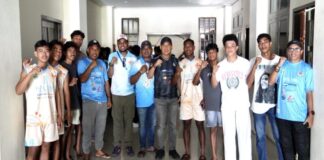 Apresiasi Prestasi Para Atlet, Ketua KONI Haltim Hadir di Arena Porprov 2026 Halut