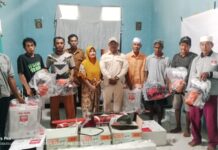 Pemdes Toin Salurkan Bantuan Sarana Penunjang kepada Nelayan dan Warga