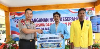 Gandeng 25 Perusahaan, Polda Malut Siapkan Beasiswa 109 Mahasiswa Putra Daerah dan Rumah Dinas Personel