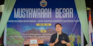 Tutup Mubes IKB Makayoa Haltim, Sekda Ajak Pengurus Baru Sinergikan Program dengan Pemda